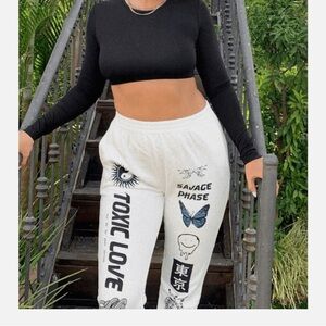 Adika Y2K Toxic Love Savage M -Ying Yang Snake Tiger Butterfly